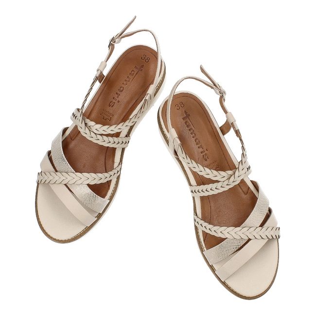 Sandále Tamaris - 1-28207-42 418 Ivory