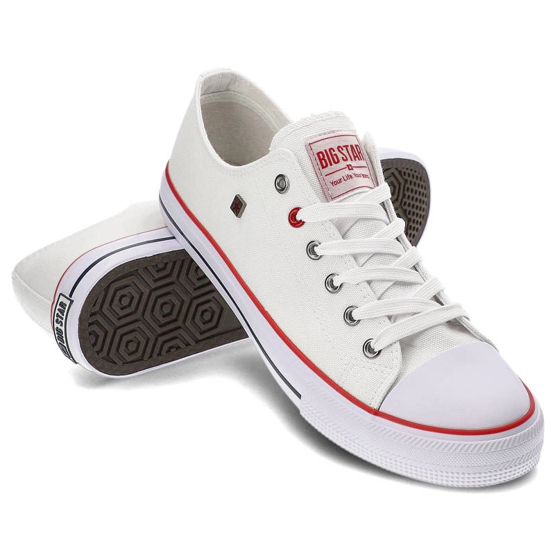 Plátenky Big Star - T174102 101 Biały