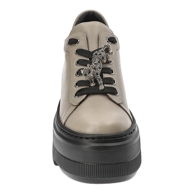 Tenisky Karino - 5274/022-P Ciemny Beż/Lico