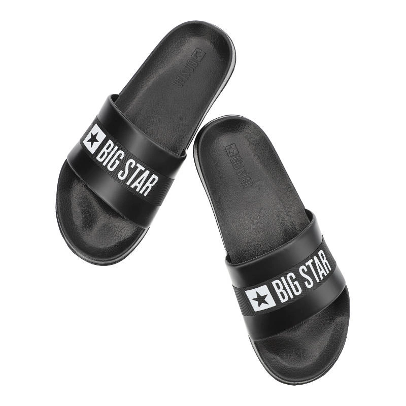 Šľapky Big Star - LL174457 Czarny 906