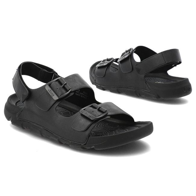 Sandále JEEP - Daytona Sandal JM51132A 062 Black