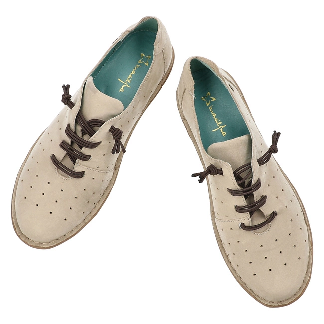 Poltopánky MACIEJKA - P6810-10/00-1 Beż Brudny