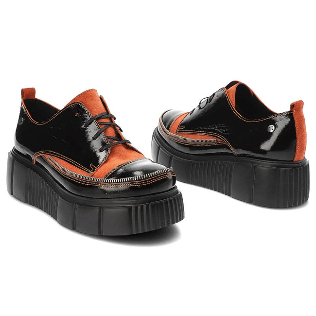 Poltopánky Maciejka - 05740-18/00-1 Pomarańcz+Czarny