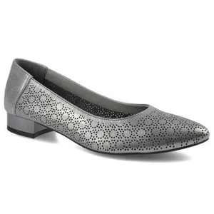 Baleríny Exquisite - 1179/2 Szary Grid