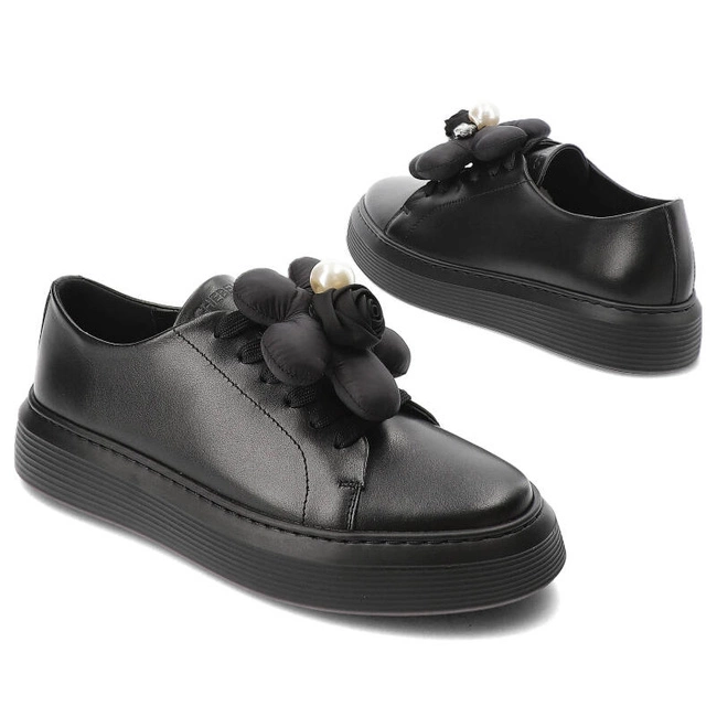 Tenisky Chebello - 4361_-002-000-PSK-S318 Czarny