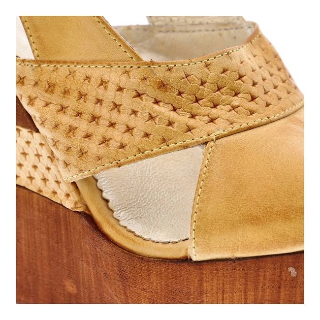 Sandále Simen - 6088 A1518 Żółty