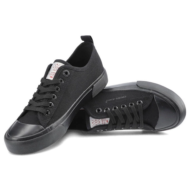 Plátenky Cross Jeans - HH2R4011C Czarny