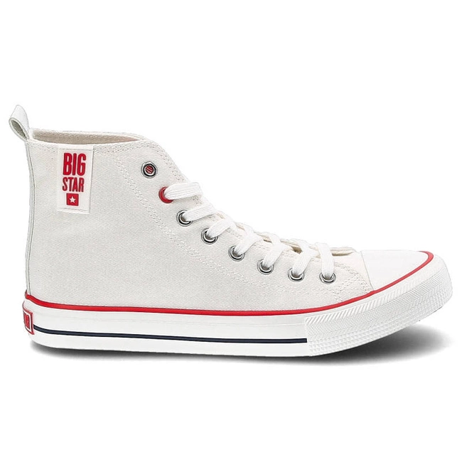 Plátenky Big Star - JJ274127 Biały/Czerwony