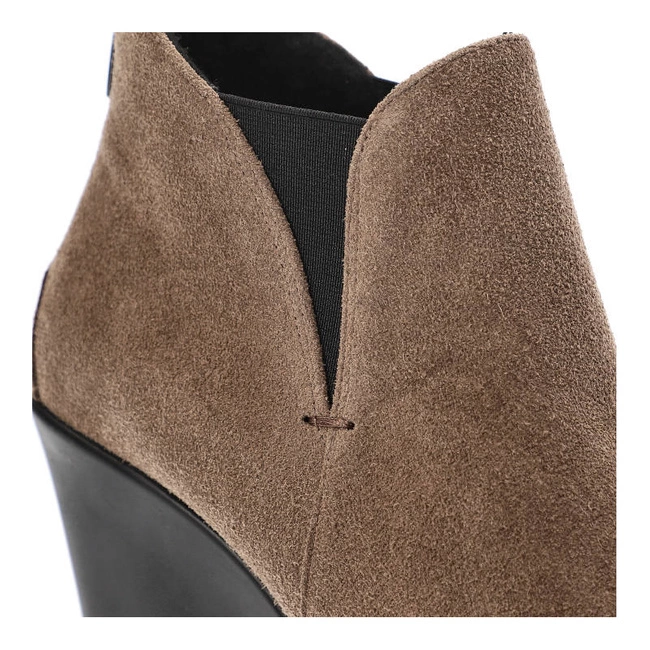 Členkové Topánky Karino - 0977/008-F Taupe/Welur