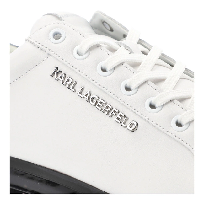 Tenisky KARL LAGERFELD - KL52625 010 White Lthr w/Black
