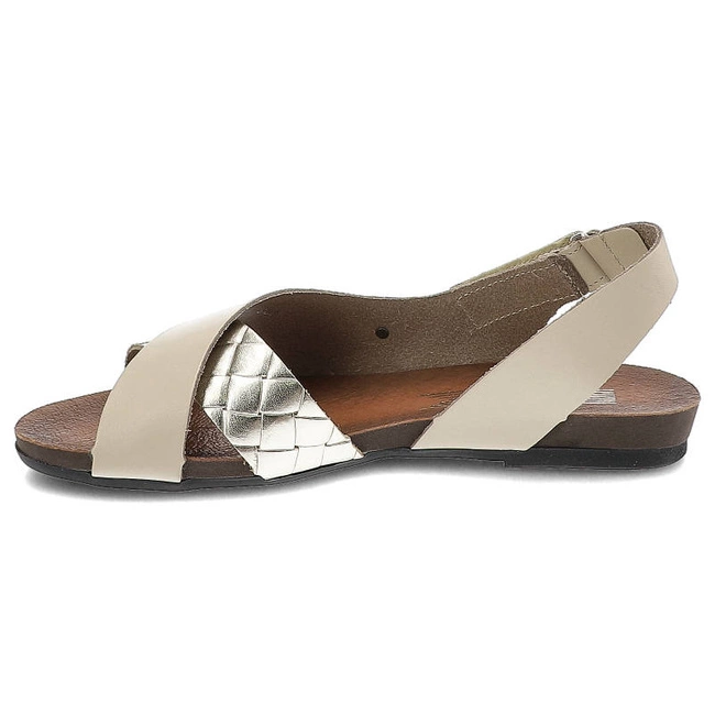 Sandále Lemar - 40141 Bf.Beż+Bf.Bari Złoto