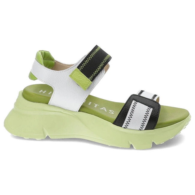 Sandále Hispanitas - CHV243458 Cervo-V24 Black Elastico White