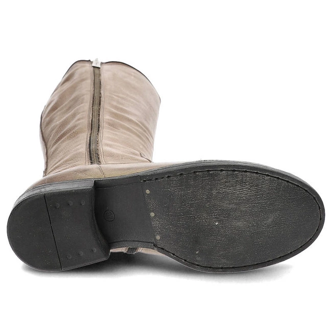 Čižmy Carinii - B1899_-057-624-000-852 Nubuk 23/Ck 20 Toupe