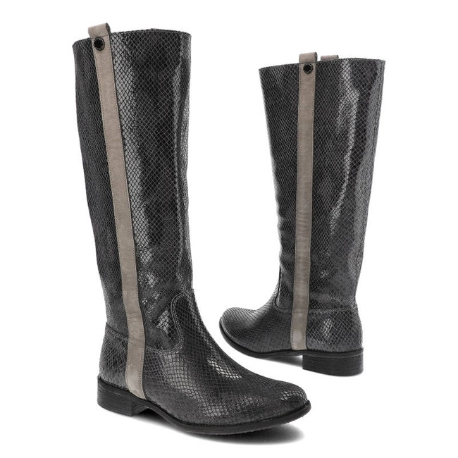 Čižmy Karino - 1228 Szary