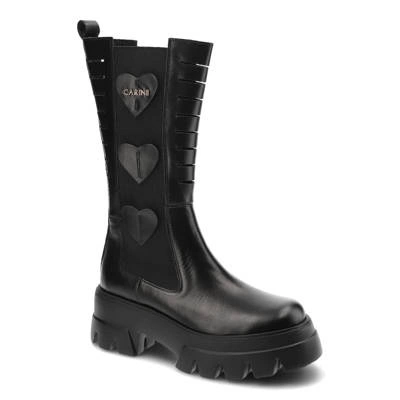 Čižmy Carinii - B7918_-E50-000-000-E81 Czarny
