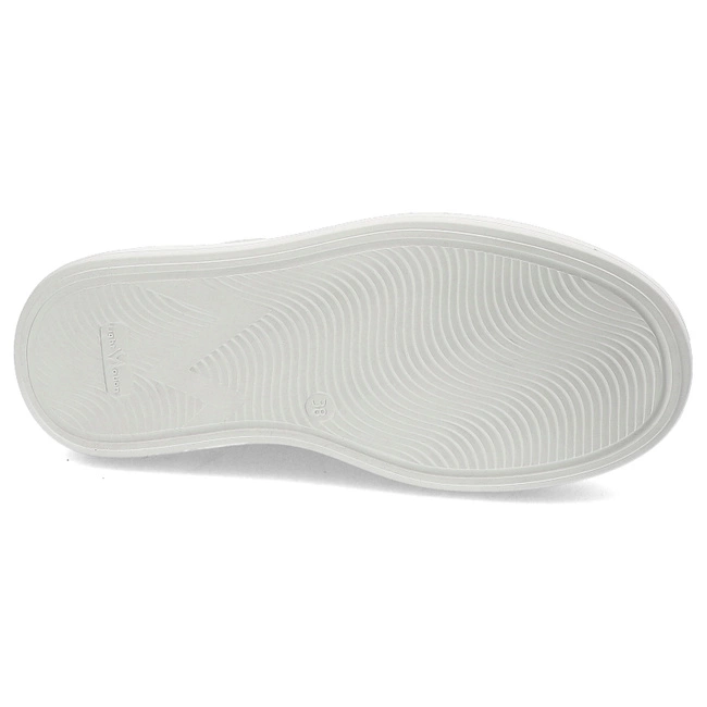 Tenisky Wasak - 0710 Biały Groszek+J.Szary