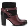 Členkové Topánky Carinii - B3040_-B36-360-POL-857 New York Bordo/S04