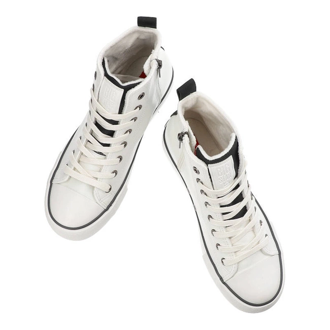 Plátenky Big Star - KK274170 Biały