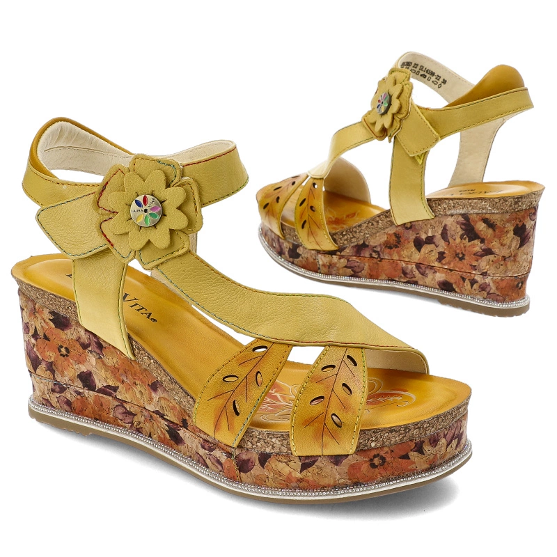 Sandále Laura Vita - Hacdeo 22 SL14598-22 Jaune