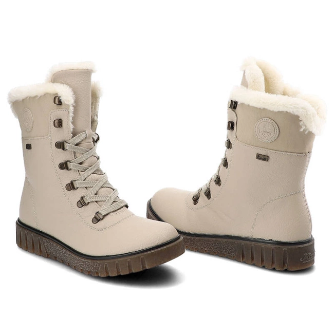 Členkové Topánky Rieker - Y3424-60 Beige