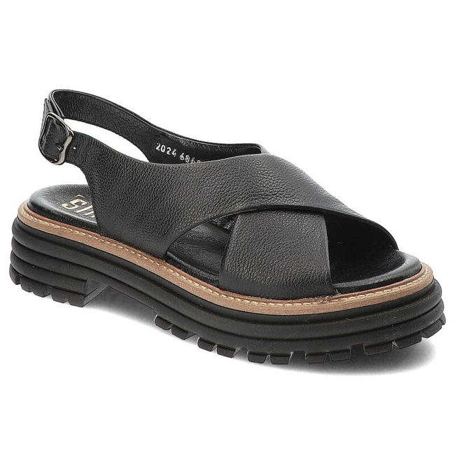 Sandále Simen - 6861A Floter Czarny