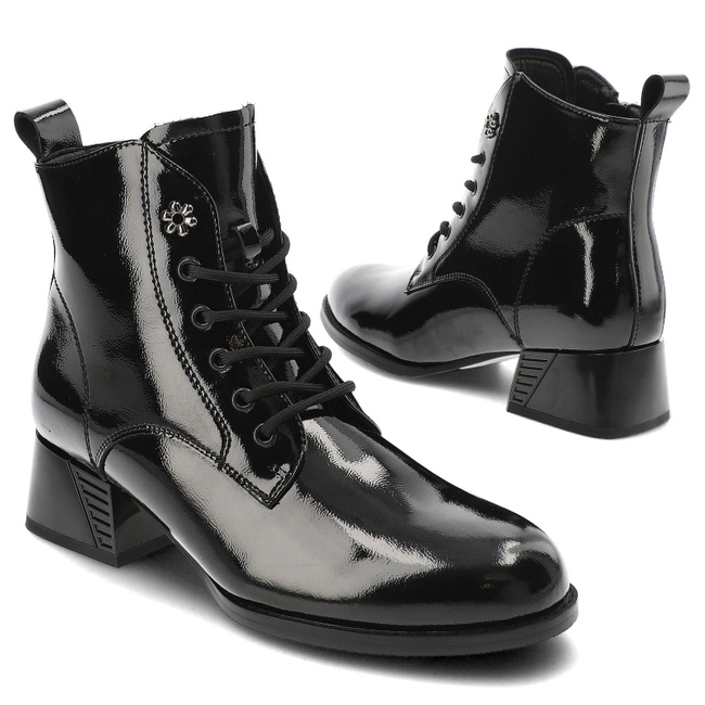 Členkové Topánky S.Barski - JC42-53 Black