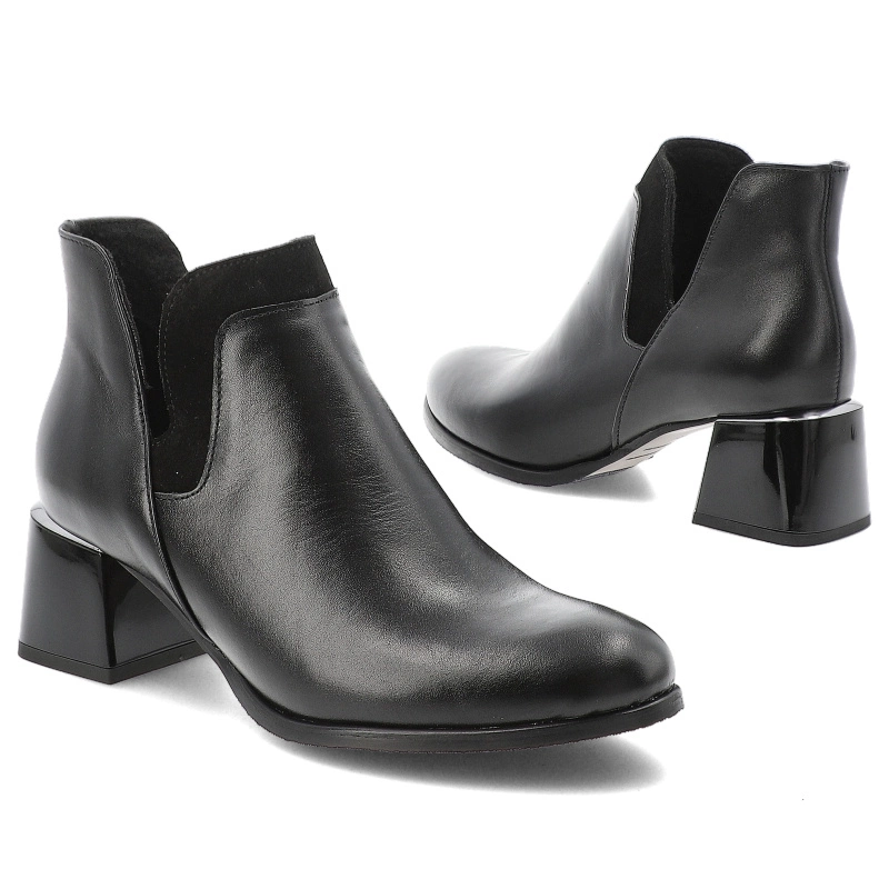 Členkové Topánky ARMODO - 60559 S.Czarny+W