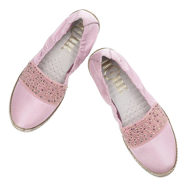 Espadrilky Lemar - 10046 Lu.Różowy/Guma Różowy