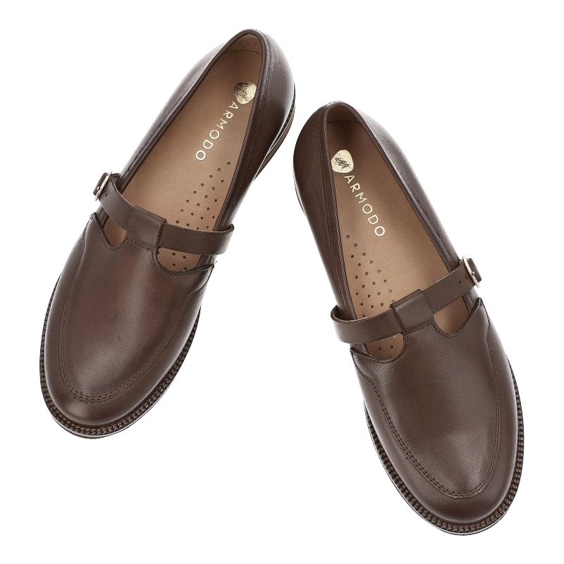 Poltopánky ARMODO - 1656 Brąz.Baflo