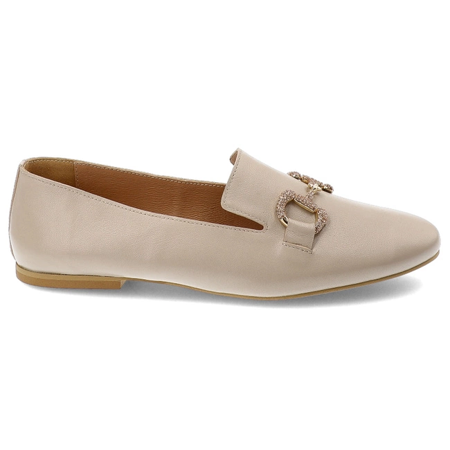 Poltopánky Karino - 4959/001-P Beż/Lico