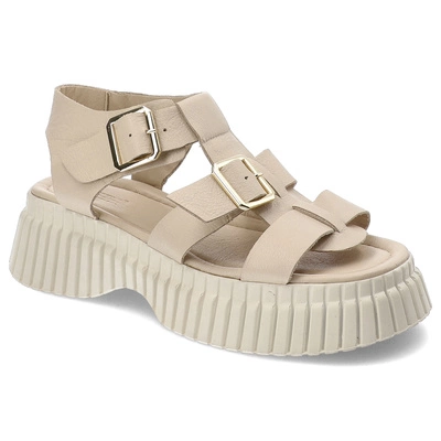 Sandále Venezia - 170GM03 L Beżowy