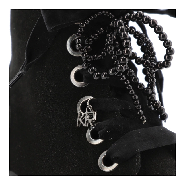 Členkové Topánky KARINO - 5759/003-F Czarny/Welur