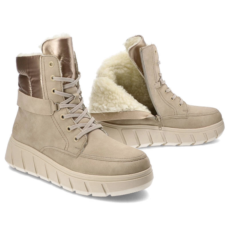 Členkové Topánky Rieker - Y3503-62 Beige
