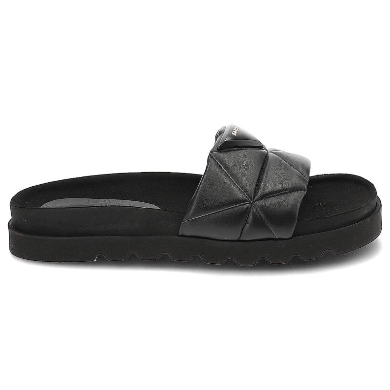 Šľapky Karino - 4195/076-P Czarny/Lico