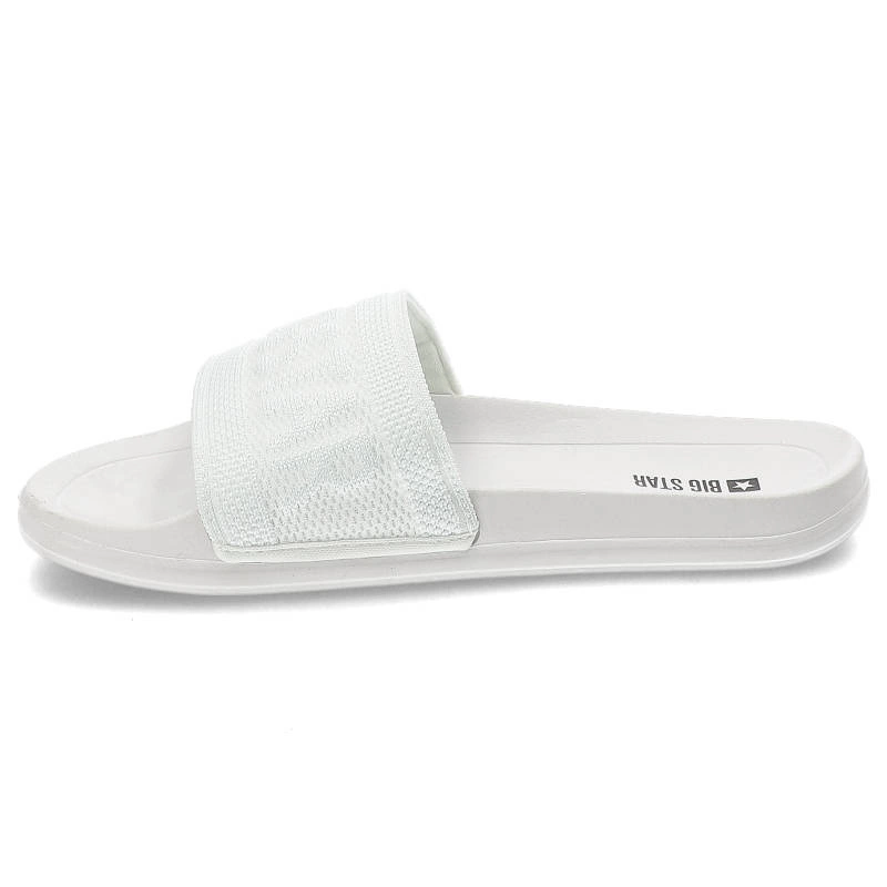 Šľapky Big Star - LL274A159 Biały