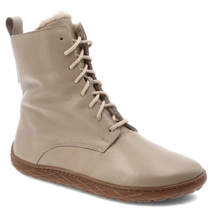 Členkové Topánky Barefoot WASAK - 0778 Latte Groszek