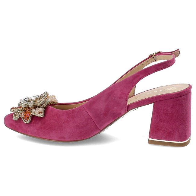 Sandále Armodo - 2498 Fuksja Welur