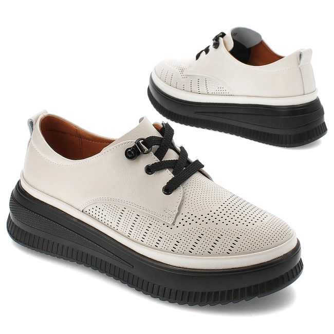 Poltopánky Artiker - 54C1578 Beż/Czarny