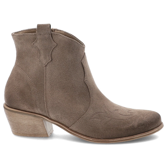 Členkové Topánky ARMODO - 1515 Almond Welur
