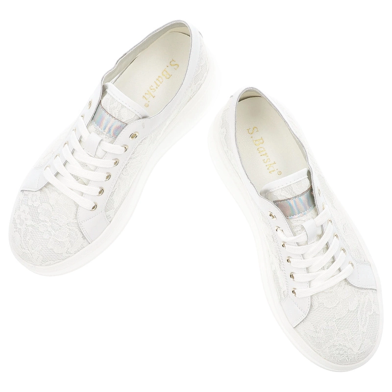 Tenisky S.BARSKI - HY51-059 White