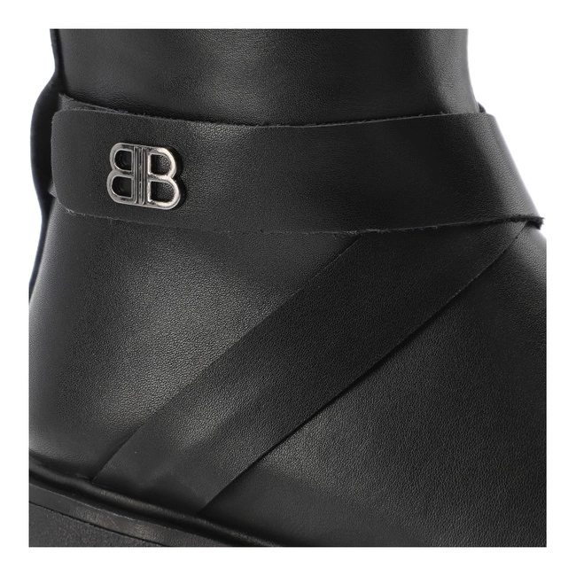 Čižmy FILIPPO - DKZ7325/25 BK Czarny