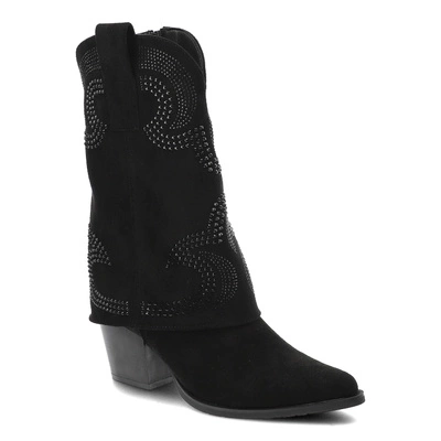 Čižmy S.Barski - HY42-153 Black