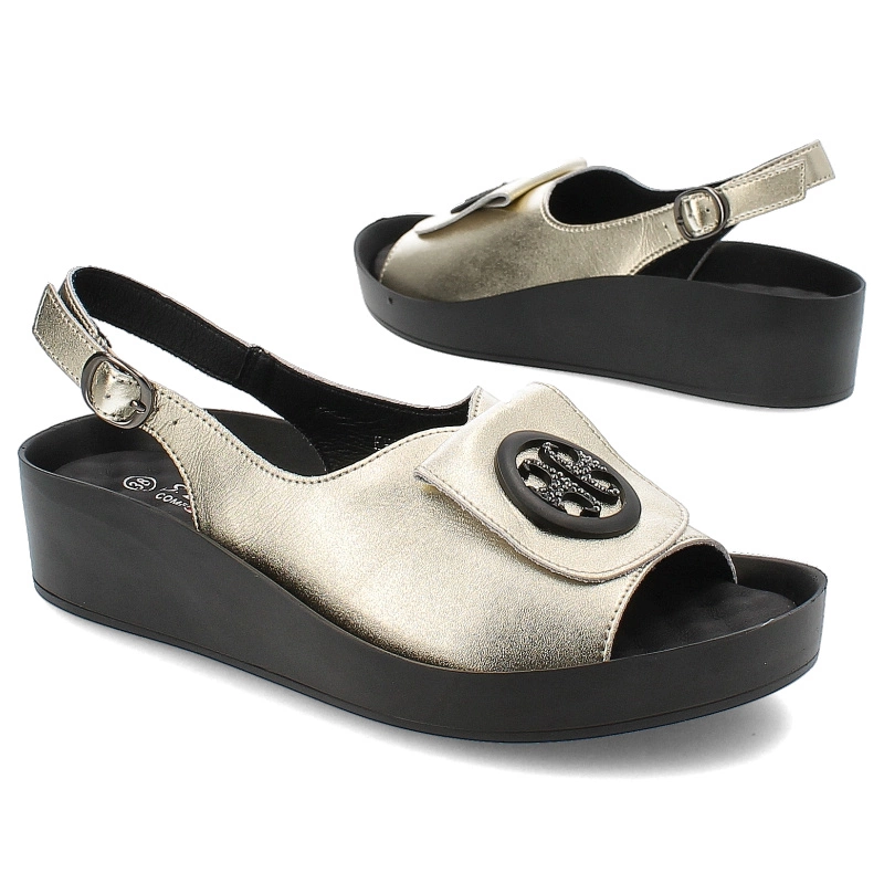 Sandále S.Barski - KV27-023 Gold