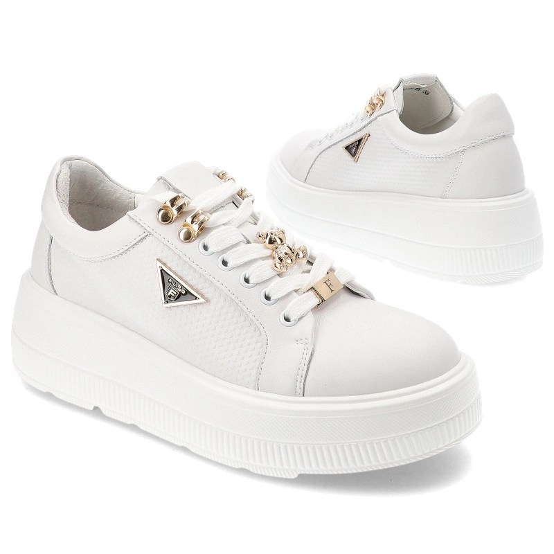 Tenisky Filippo - DP6382/24 WH Biały