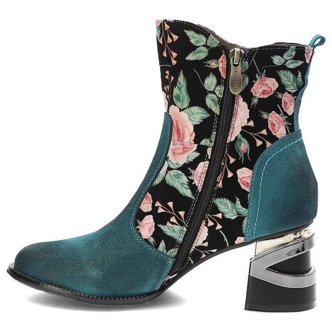 Členkové Topánky Laura Vita - Orlyo 03 SL8070-3 Niebieskie