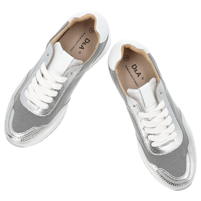 Tenisky S.BARSKI - LR51-847 Silver