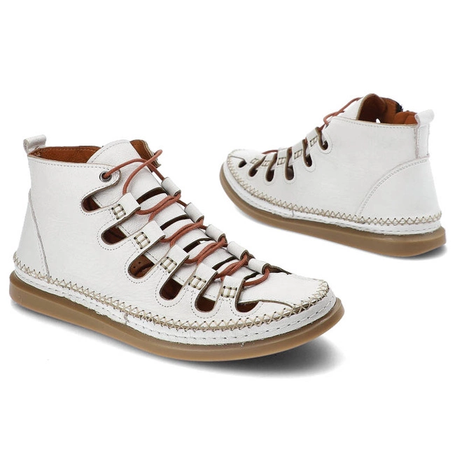 Členkové Topánky Artiker - 52C0639 Biały