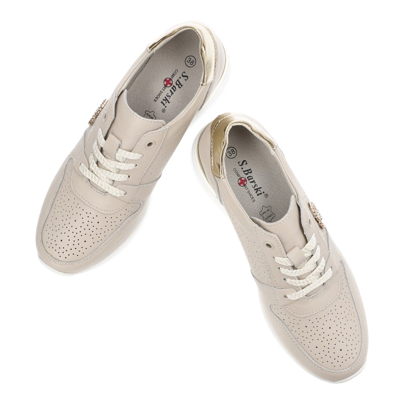 Tenisky S.Barski - LR810 Beige