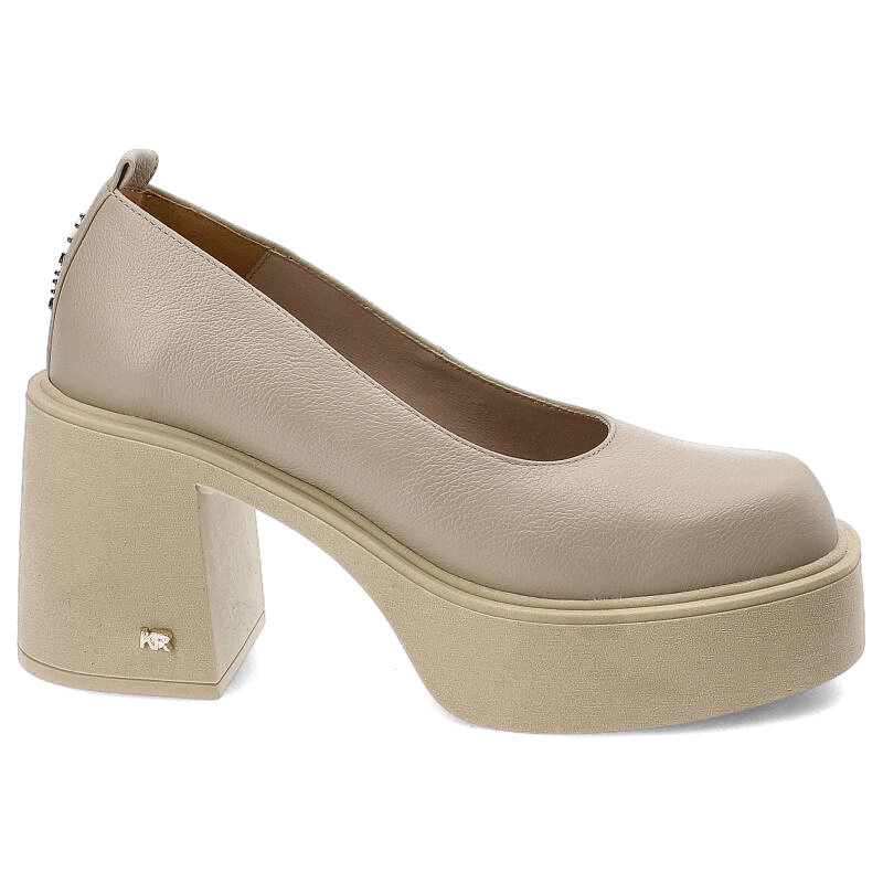 Poltopánky Karino - 5036/001-P Beż/Lico