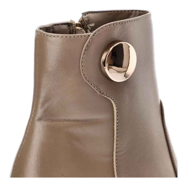 Členkové Topánky Chebello - 4213_-477-000-MIC-S214 Beżowy Ciemny